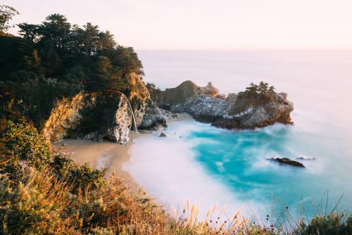 Caught last light at Mcway Falls this weekend. #isthisreal 