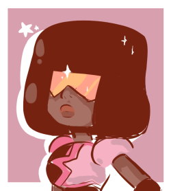 4restdraws:  Garnet doodle to get me back into drawing more often 