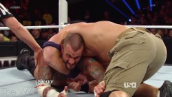 thewweb:  As always, my recaps come with a gallery and this week features one of my biggest in a few months featuring some lip-smacking, groin-tugging hotness from John Cena and CM Punk.  Enjoy a preview below.  XO-TWB