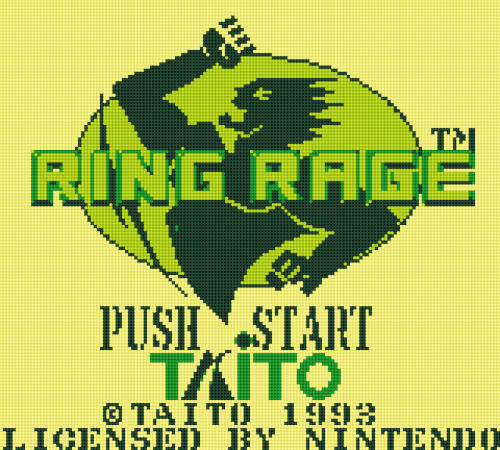 This game is more fun than it looks. Not worth this effort though…Ring Rage, 1993