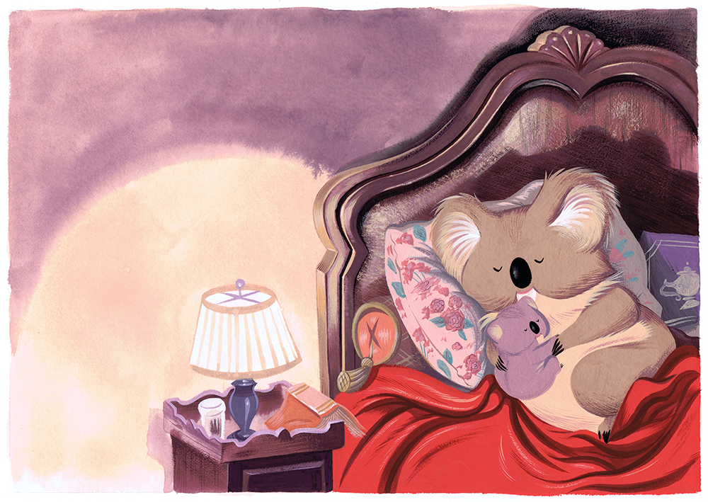 beckyandfrank:  Four more paintings from The Bear 