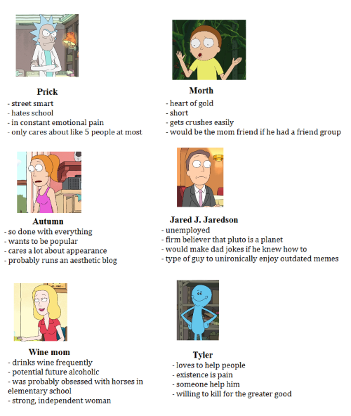 benighten:  Tag yourselves, I’m Prick