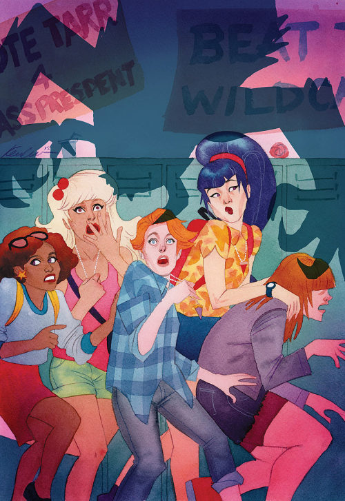 jakewyattriot:  babsdraws:pizza-party:  Finally getting to do that “all the Zodiac Starforce covers in one place” post I said I was gonna do!So gloriously pink and fun and exciting!Issue #1 Big Planet Comics variant by Paulina Ganucheau, regular