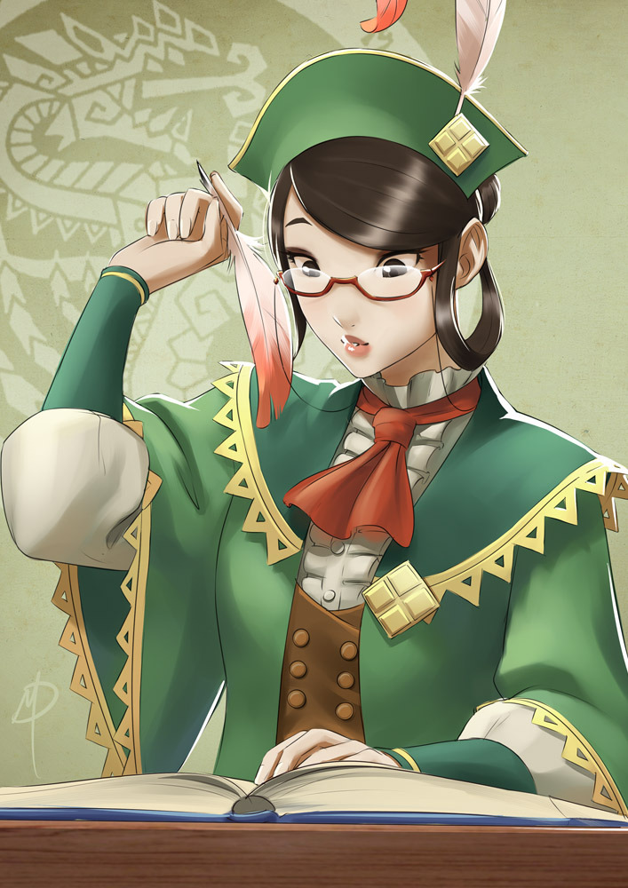Monster Hunter Doodling by polarityplus 