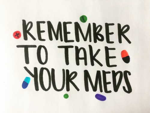 coffeeandtheartist: An important reminder [ID: Handlettered text reads, “Remember to take your