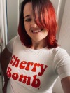 Porn no-one2ne1:Goodbye blonde, hello cherry bomb photos