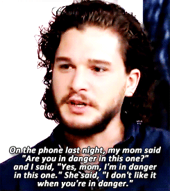 alecblushed: Kit Harington: My Mom Worries About Me On ‘Game Of Thrones’