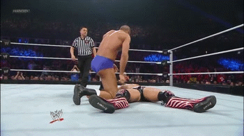 So aggressive Cesaro! I like it&hellip; 