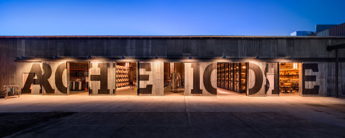 {Wine barrel banquettes? In a distillery? Cute.} Archie Rose Distillery is Sydney‘s first distillery