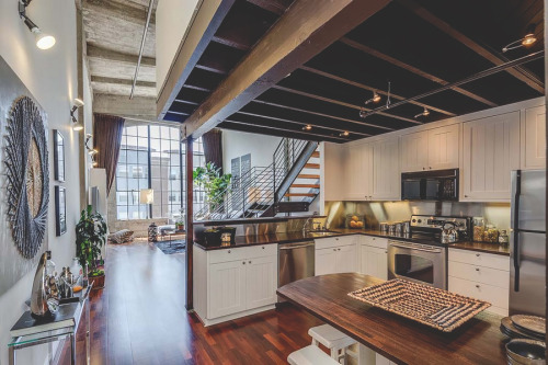 Porn photo loftyexpectations:  Industrial loft in San