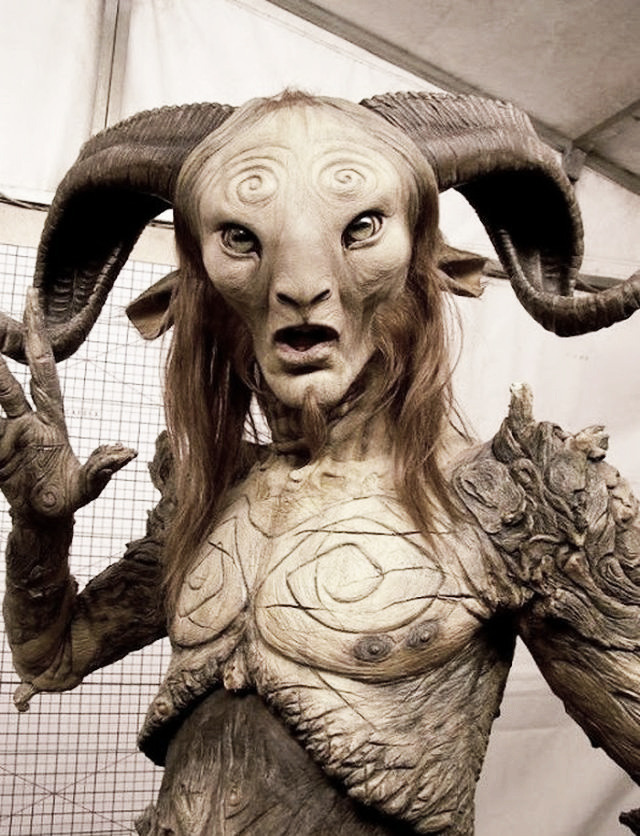 evilnol6:  .Doug Jones in the Faun costume during the filming of “Pan’s Labyrinth”