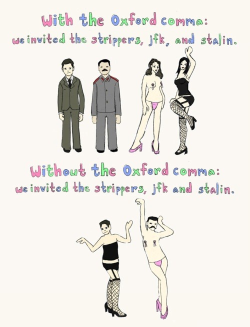 kintsukuroi-silver:  mollypopgirl:  Words cannot describe how fantastic this picture is.   Grammar jokes will never get old. 