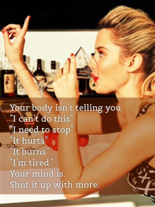 nomethodjustmadness:  Putting fitspo text over posters of people drinking   OMG
