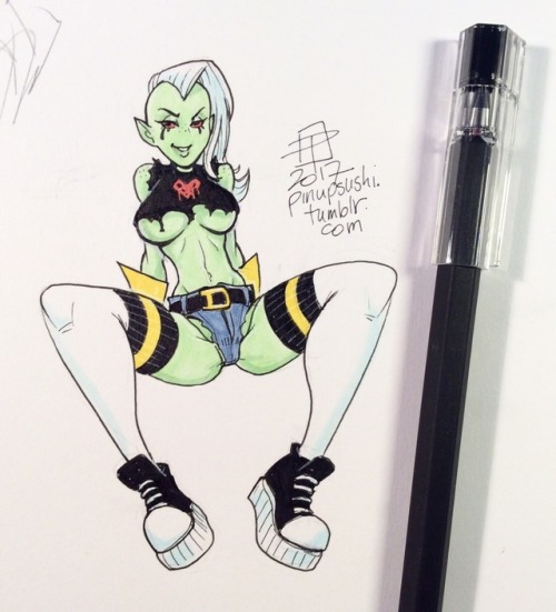 Porn photo pinupsushi: Ink test #2  Lord Dominator is