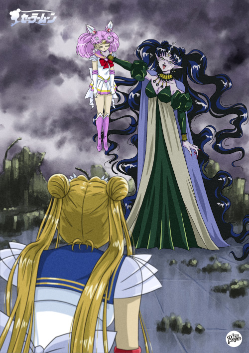 Sailor Moon vs Neherenia - Fran ReyesInstagram: franreyes.artworks