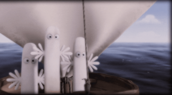 Moominvalley (2019) Episode 1.6 – The Hattifatteners’ Island