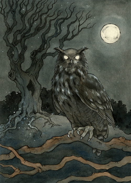 megarah-moon:“Late Night Reveals Many Things” byLīga Kļaviņa