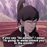 honorprince:  get to know me meme: [1/5 female characters] → korra  “For years,