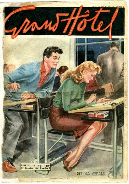 Grand Hotel (Italian magazine), Dec. 17, 1947 (via www.pinterest.com/pin/298363544032930638/)