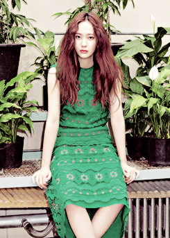 Porn Pics soojng: krystal jung for vogue girl may issue.