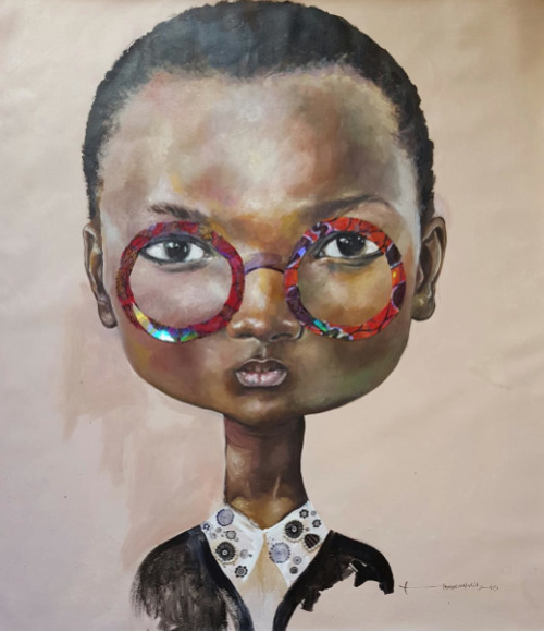 Today’s visual appetizers are works by Nigerian (London based) artist Ndidi Emefiele &nbs