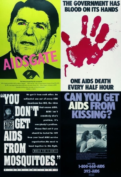 this-alien:Thousands Of HIV/AIDS Activism Posters Are Now Viewable Online— via joe.my.god.