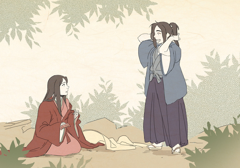 chirart:LITTLE FOOLERY presents: BLUE LADY x RED WARRIOR“When I was seven, I came