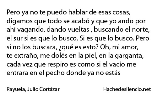 Hache de silencio