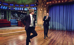 everynineyearsandthirtyfourdays:[►] Simon Baker and Jimmy Fallon’s Mick-Off