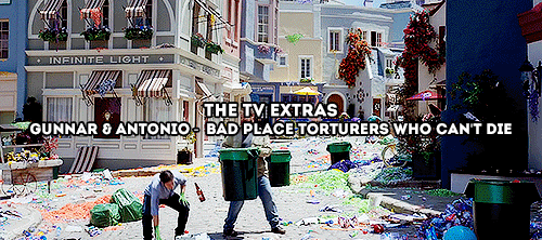 writeonthrough: The Good Place: A satirical comedy of the television experience            