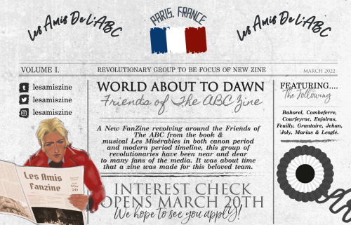 lesamiszine: ☆ — COMING SOON! —  ☆;➤ “A World About to Dawn” is a planned charity fanzine revolving 
