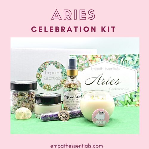 Aries Season is right around the corner! Check out the Aries Celebration Kit for the Aries in your l