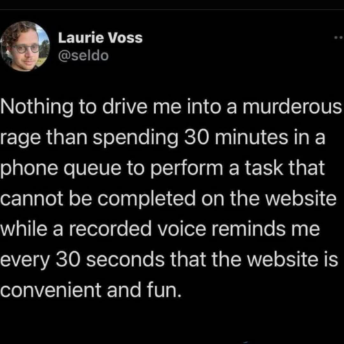 whitepeopletwitter:But your call is important.