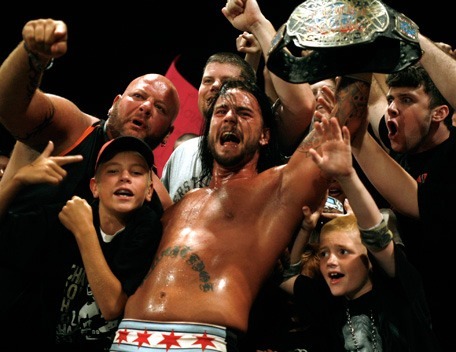 CM PUNK ECW CHAMPION!