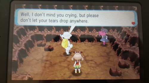 kirlia02: She’s crying over not getting fossils