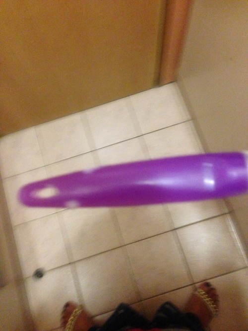 marketingslut:  I fucked myself with my hairbrush in the work toilets then cleaned my cum up with my new pink panties ready to lick tonight when I get home x 