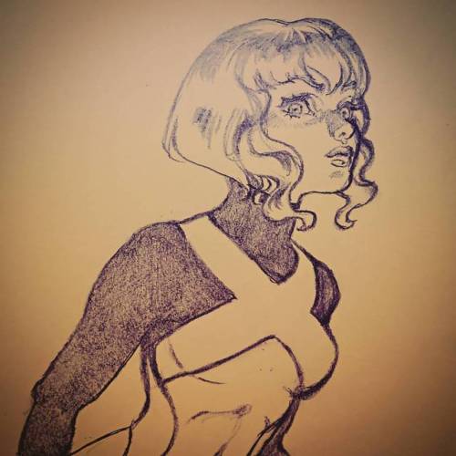 XXX davidyardin:#WarmUp #Sketch #JeanGrey #XMen photo