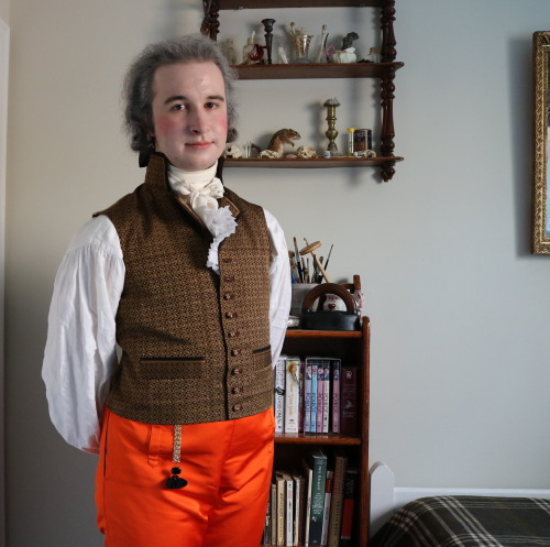 Finally finished the blog post on the brown waistcoat. I also included a bit about how I make buckra