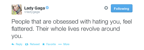 fagmobs:  Lady Gaga weighing in on her hatred of Katy Perry 