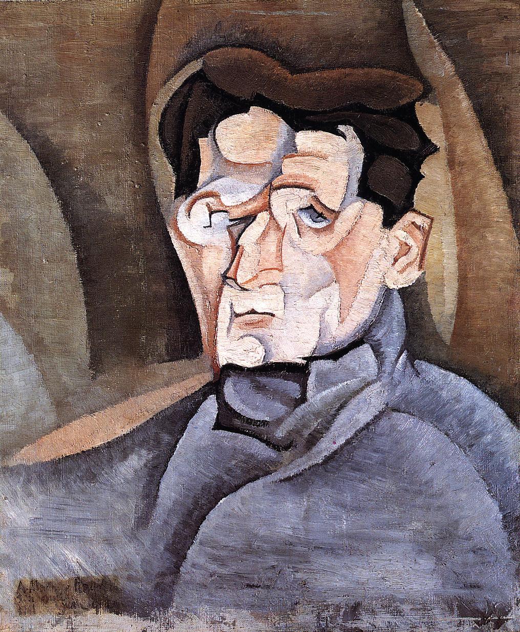 artist-gris:  Portrait of Maurice Raynal, Juan GrisMedium: oil,canvashttps://www.wikiart.org/en/juan-gris/portrait-of-maurice-raynal-1911