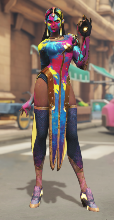 thebustystclair-deactivated2020:The new Symmetra skin is 🔥🔥🔥