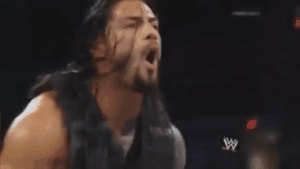 ambreignssmemories:  Roman is in mood, maybe infected by his Bro 😝[credits to owner]