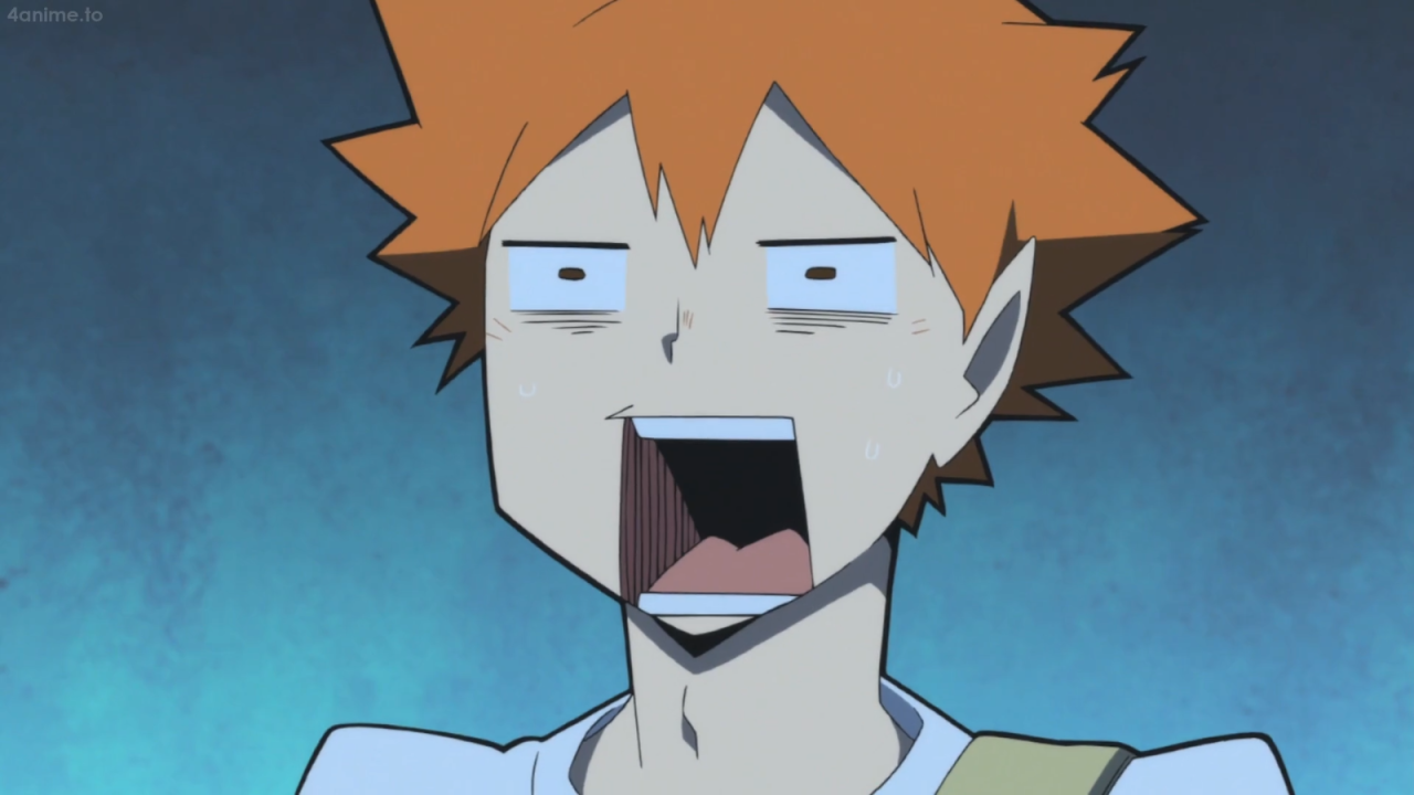 CLOSED] haikyuu screencaps — image description: 1 photo of hinata shouyou