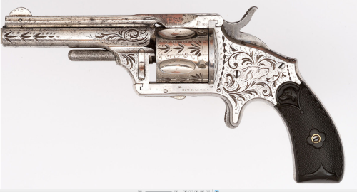 Factory engraved Merwin Hulbert single action revolver, late 19th century.