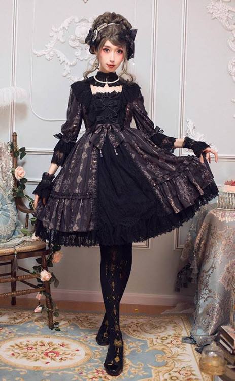 lolita-wardrobe:  NyaNya Lolita 【-Carol of the Nightingale-】 Series #Leftovers◆ Limited Quantity! Quick Delivery To Worldwide! >>> https://www.lolitawardrobe.com/search/?Keyword=Carol+of+the+Nightingale