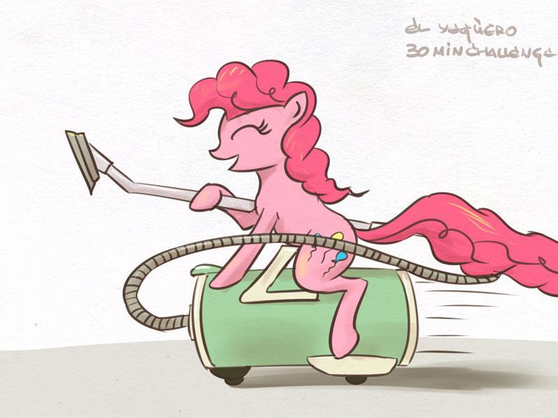 30minchallenge:Pinkie seems to have found a way to make cleaning more fun!Thanks