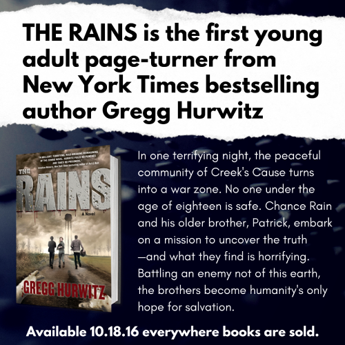 Congratulations to Kaye Publicity Crew member and New York Times bestselling author Gregg Hurwitz. G