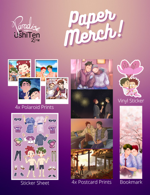 Take a look at our first batch of merch available in our shop on January 25th! Prints, charms, stick