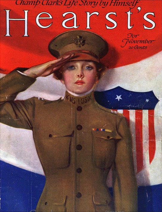 beatonna:
“willigula:
“ Under Allied Flags, a series of covers for Hearst’s Magazine showing women wearing uniforms of the allied nations, 1917
”
time to go shopppinnnngggg
”