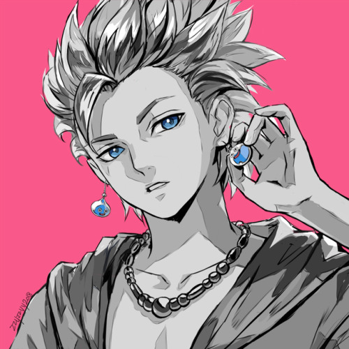 thetangles:★ zzyzzyy| Slime Earrings☆⊳various (dragon quest xi)✔ republished w/permission